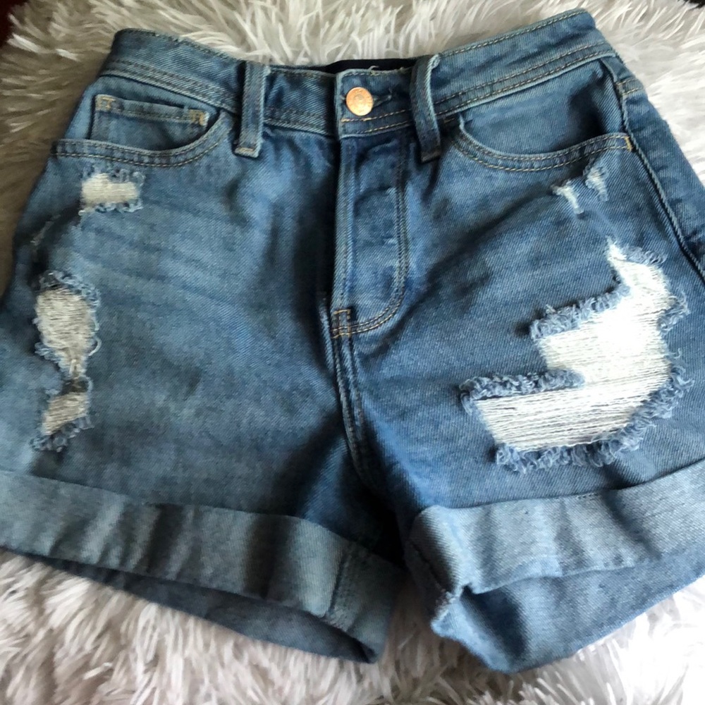 Mom jean shorts